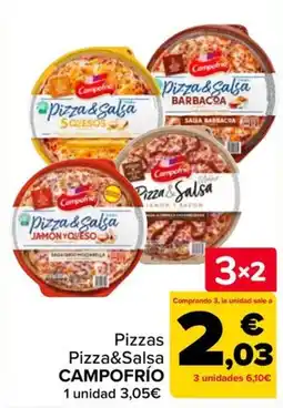 Carrefour Campo Frío Pizza&Salsa oferta
