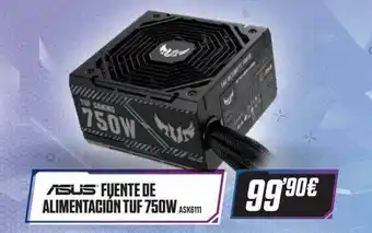 PCBox Asus Fuente De Alimentación Tuf 750w oferta