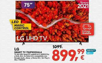 Worten Lg Smart Tv 75up80006la oferta