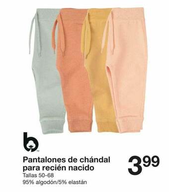 Zeeman Pantalones De Chándal Para Recién Nacido oferta