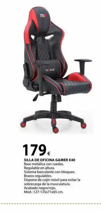 Tú Brico-Marian Silla De Oficina Gamer X40 oferta
