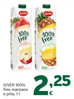 HiperDino Juver 100% free manzana o piña oferta