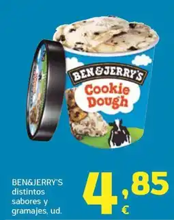HiperDino Ben&Jerry's cookie dough oferta