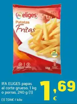 HiperDino ifa eliges patatas fritas oferta