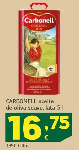 HiperDino Carbonell aceite de oliva suave oferta