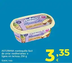 HiperDino Asturiana mantequilla fácil oferta