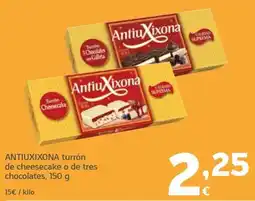 HiperDino AntiuXixona turrón oferta