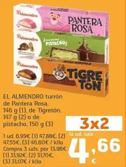 HiperDino El almendro turrón oferta