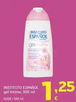 HiperDino Instituto Español gel íntimo oferta
