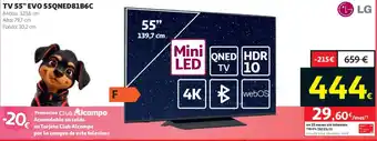 LG TV 55" EVO 55QNED81B6C