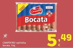 HiperDino Campofrío bocata oferta