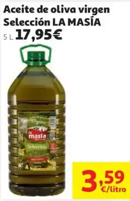 Alcampo La masía aceite de oliva virgen selección oferta