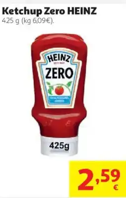 Alcampo Heinz ketchup zero oferta