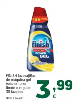 HiperDino Finish lavavajillas de máquina gel todo en uno oferta