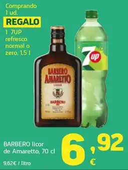 HiperDino Barbero licor de Amaretto oferta