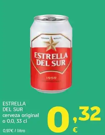 Estrella del sur cerveza original