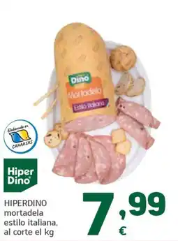 HiperDino HiperDino mortadela estilo italiana oferta