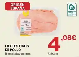 El Corte Inglés El corte inglés - filetes finos de pollo oferta