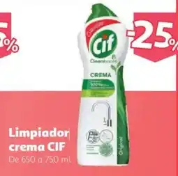 Alcampo Limpiador crema CIF oferta