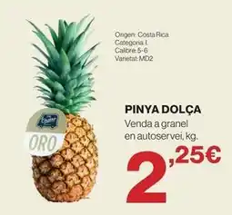 El Corte Inglés Origen - pinya dolca oferta