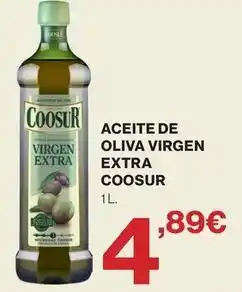 El Corte Inglés Coosur - aceite de oliva virgen extra oferta