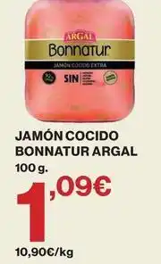 El Corte Inglés Argal - jamon cocido oferta