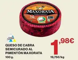 Supercor Maxorata - queso de cabra semicurado al pimentón oferta