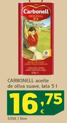 HiperDino Carbonell - aceite de oliva suave oferta