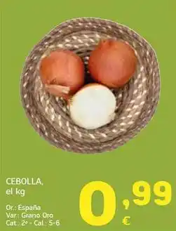 HiperDino Cebolla oferta