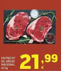 HiperDino Entrecot de añojo nacional oferta