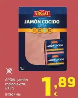 HiperDino Argal - jamon cocido extra oferta