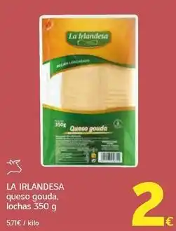 HiperDino La irlandesa - queso gouda oferta
