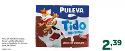 HiperDino Puleva - batido de cacao, fresa, vainilla, chocolate zero o chocolate sin lactosa oferta