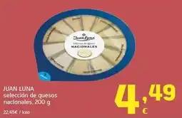 HiperDino Juan luna - seleccion de quesos nacionales oferta