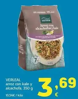 HiperDino Verleal - arroz con kale y alcachofa oferta
