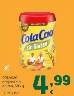 HiperDino Cola cao - original sin gluten oferta