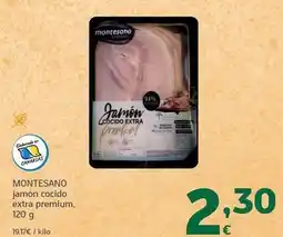 HiperDino Montesano - jamon cocido extra premium oferta