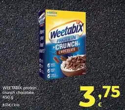 HiperDino Weetabix - protein crunch chocolate oferta