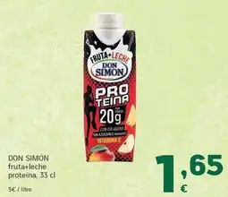 HiperDino Don simón - fruta+leche proteina oferta