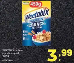 HiperDino Weetabix - protein crunch original oferta