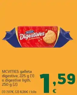HiperDino Mcvities galleta digestive oferta