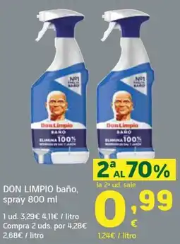 HiperDino Don Limpio baño oferta