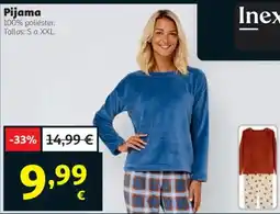 Alcampo Inex pijama oferta