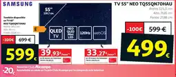 Alcampo samsung tv 55" neo tq55qn70hau oferta