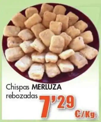 Chispas merluza rebozadas