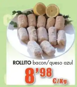 Congelados Copos rollito bacon/queso azul oferta