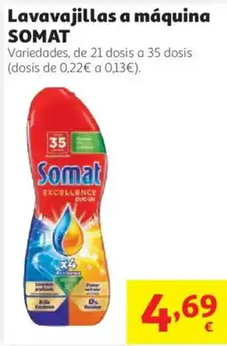 Alcampo Somat lavavajillas a máquina oferta