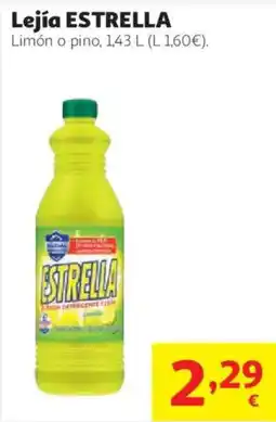Alcampo Lejía ESTRELLA oferta