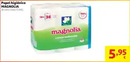 Alcampo magnolia papel higiénico oferta