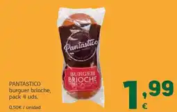 HiperDino Pantástico burguer brioche oferta